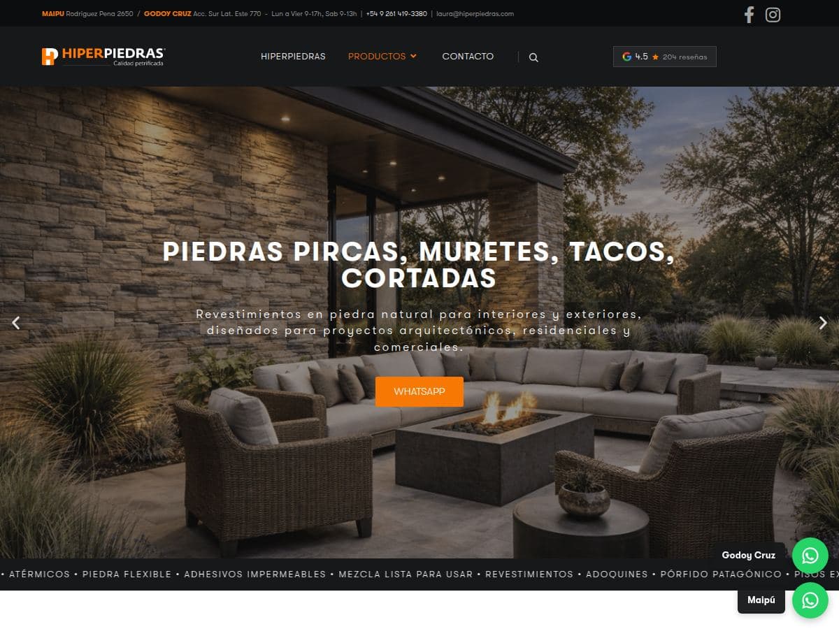 Hiperpiedras — E-commerce industrial