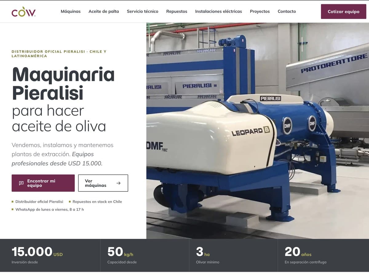 Comercial Cow — Google Ads · Chile