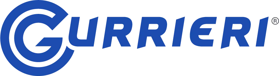 Carrocerías Gurrieri logo (commercial vehicle bodywork) — brand identity designed by Estudio Furia