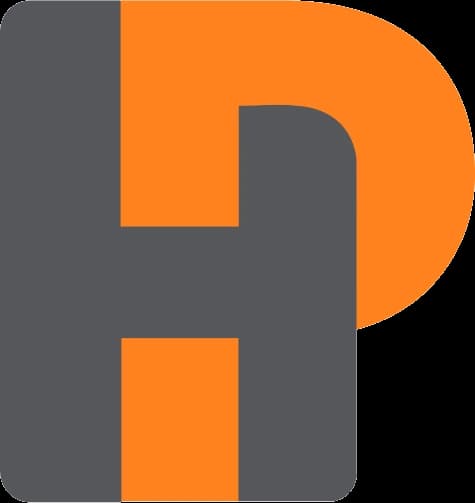 Hiperpiedras symbol — brand identity designed by Estudio Furia