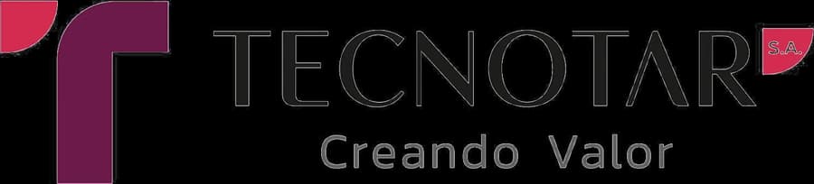 Tecnotar logo (wine-derived ethyl alcohol) — brand identity designed by Estudio Furia