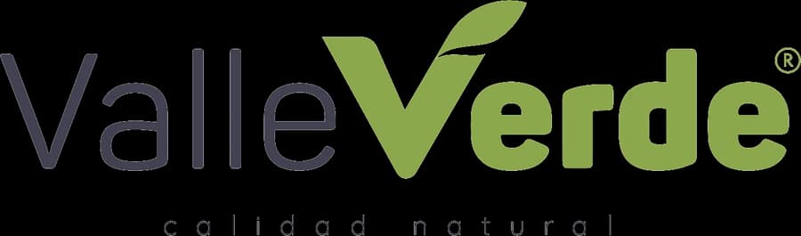 Valle Verde logo (produce supplier for hotels & restaurants) — brand identity designed by Estudio Furia